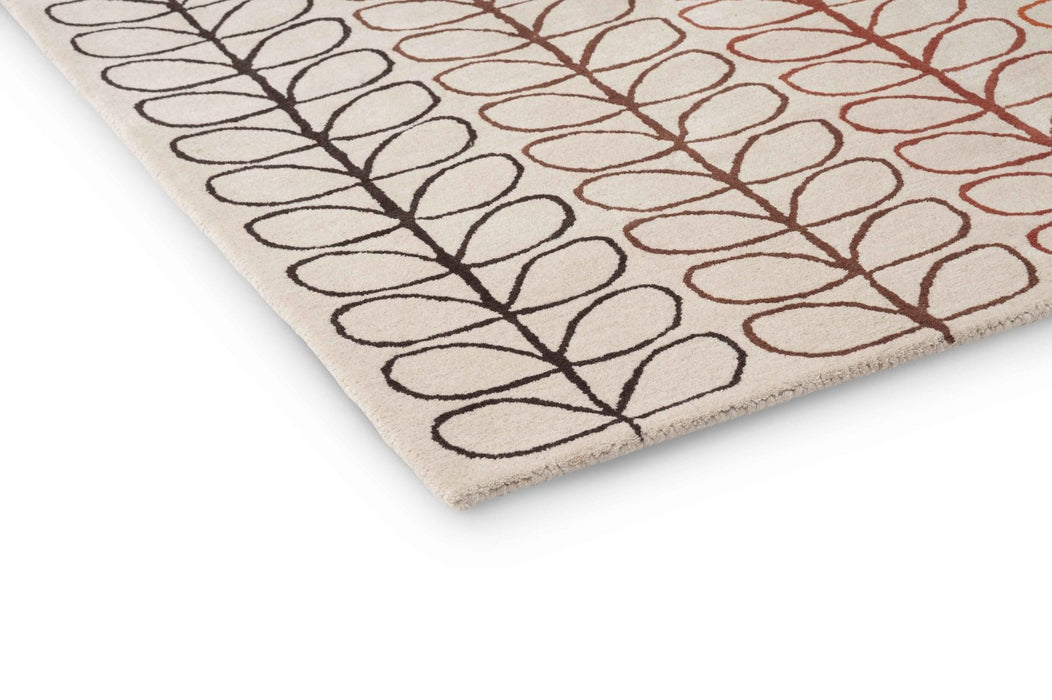 Orla Kiely Linear Stem Ombre Tomato 061103 Rug