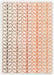 Orla Kiely Linear Stem Ombre Tomato 061103 Rug