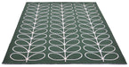 Orla Kiely Linear Stem Outdoor Jade 460507 Rug