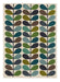 Orla Kiely Multi Stem Kingfisher 059507 Rug