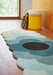 Orla Kiely Optical Flower Teal 061207 Runner Rug