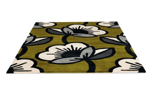Orla Kiely Passion Flower Olive 059607 (Made To Order) Rug