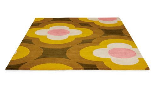 Orla Kiely Pulse Yellow 060306 (Made to Order) tappeto