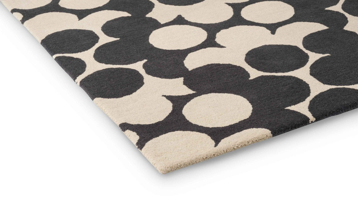 Orla Kiely Puzzle Flower Slate 60905 Rug