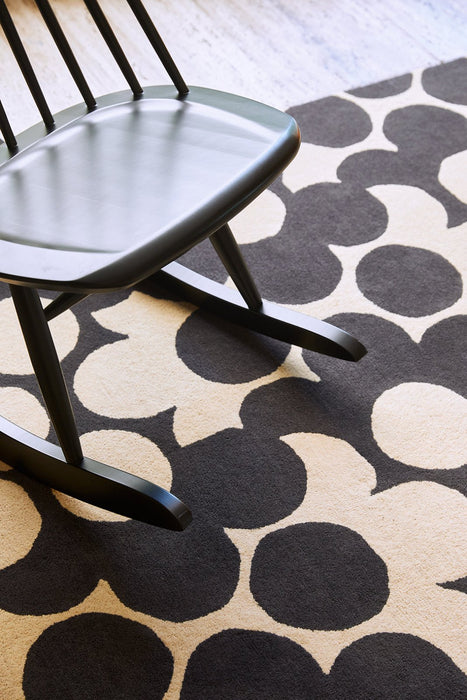 Orla Kiely Puzzle Flower Slate 60905 Rug