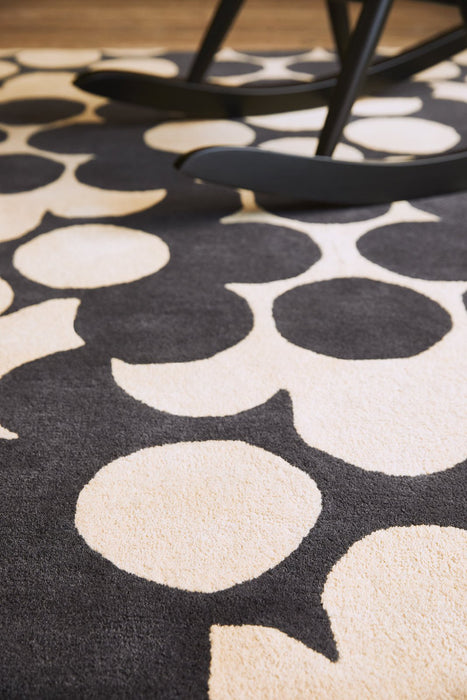 Orla Kiely Puzzle Flower Slate 60905 Rug