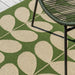 Orla Kiely Solid Stem Basil Outdoor 463607 Rug