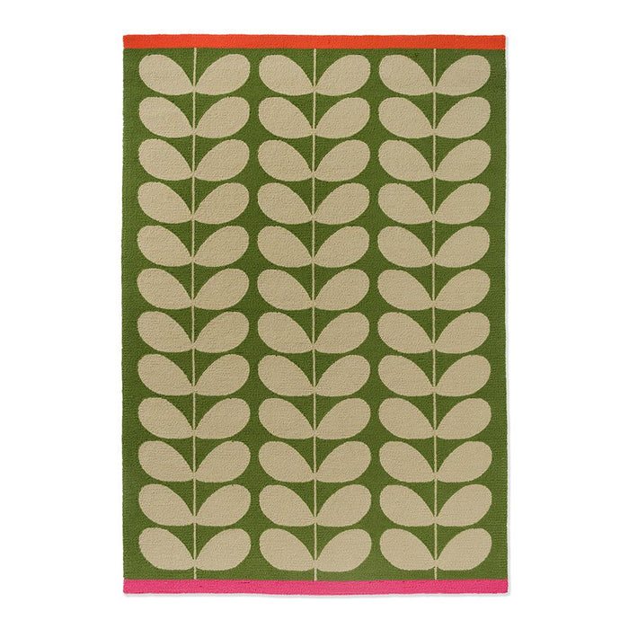 Orla Kiely Solid Stem Basil Outdoor 463607 Rug