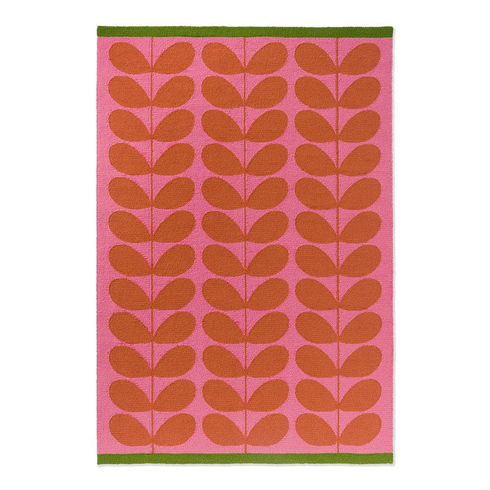 Orla Kiely Solid Stem Paprika Outdoor 463601 Rug