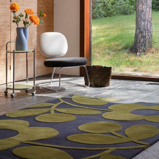 Orla Kiely Sprig Stem Marine 063908 Rug