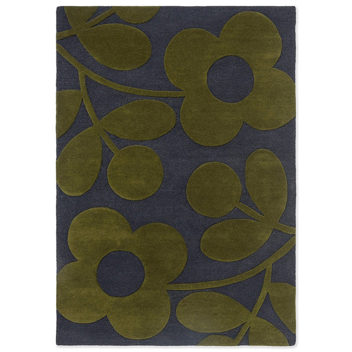 Orla Kiely Sprig Stem Marine 063908 Rug