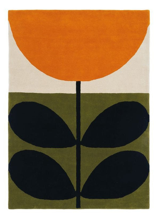 Orla Kiely Stem Black 59803 Rug