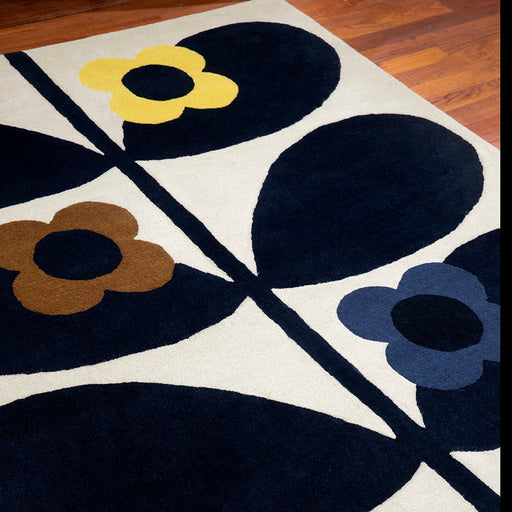Orla Kiely Wild Rose Fawn 159605 Rug