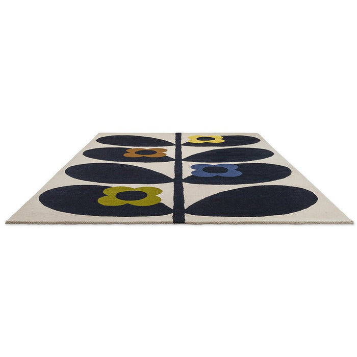 Orla Kiely Wild Rose Fawn 159605 Rug