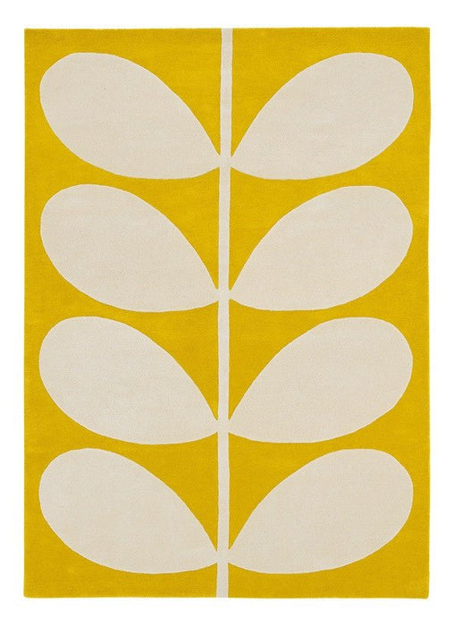 Orla Kiely gele stam 59306 vloerkleed (op bestelling gemaakt)