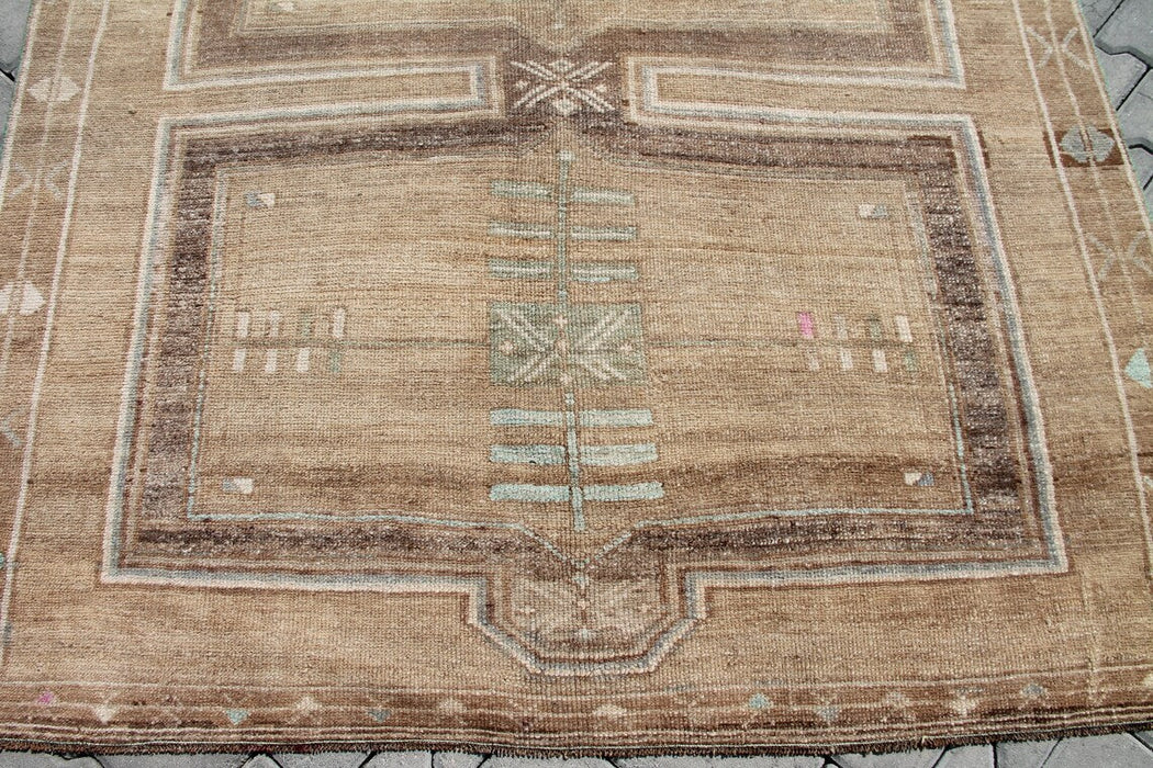 Oushak Runner Rug 475cm x 161cm Vintage Turkish Design