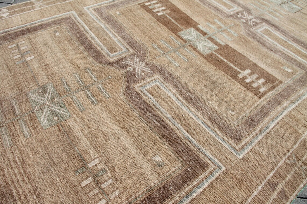 Oushak Runner Rug 475cm x 161cm Vintage Turkish Design