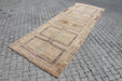 Oushak Runner Rug 475cm x 161cm Vintage Turkish Design