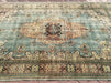 Oushak Vintage Area Rug 331cm x 201cm Handmade Wool