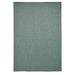 POP! Plain Durable Stain-Resistant Weatherproof Flatweave In-Outdoor Dark Green Rug