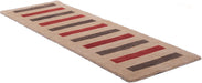 Pacific Red Plantation Runner Rug