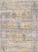 Paisley Area Rug in Grey Colors 120x180 cm