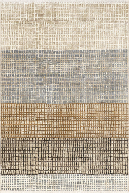 Park Abstract Checked Area Rug 150x240 cm Multicolor