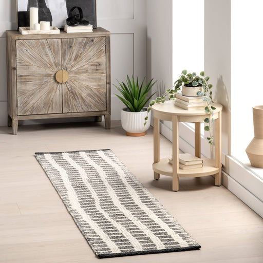 Parker Black And White Check Rug 152 X 244 Centimeters