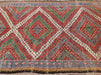 Pastel Embroidered Turkish Kilim Rug 309cm x 172cm