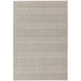 Patio PAT03 Stripe Modern Durable Stain-Resistant Weatherproof Flatweave In-Outdoor Beige/Cream Runner