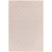 Patio PAT13 Jewel Modern Geometric Durable Stain-Resistant Weatherproof Flatweave In-Outdoor Pink Rug