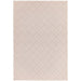 Patio PAT13 Jewel Modern Geometric Durable Stain-Resistant Weatherproof Flatweave In-Outdoor Pink Rug