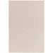 Patio PAT13 Jewel Modern Geometric Durable Stain-Resistant Weatherproof Flatweave In-Outdoor Pink Rug