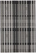 Patio PAT22 Black Grid Rug