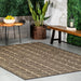 Patricia Charcoal Indoor Outdoor Area Rug 160cm x 230cm
