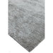 Payton Soft Shimmer Silky Polyester Plain Shaggy Silver Rug