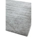 Payton Soft Shimmer Silky Polyester Plain Shaggy Silver Rug