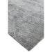 Payton Soft Shimmer Silky Polyester Plain Shaggy Silver Rug