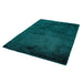 Payton Zacht Shimmer Zijdeachtig Polyester Effen Shaggy Blauwgroen Vloerkleed