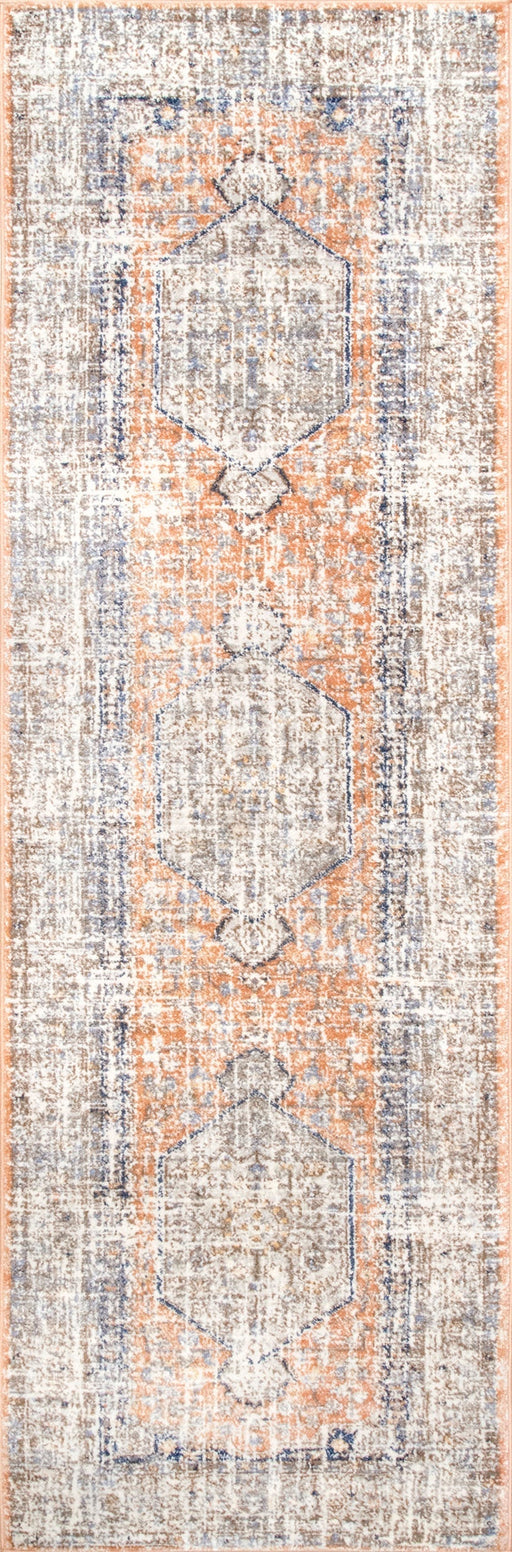 Peach Vintage Area Rug For Home Decor