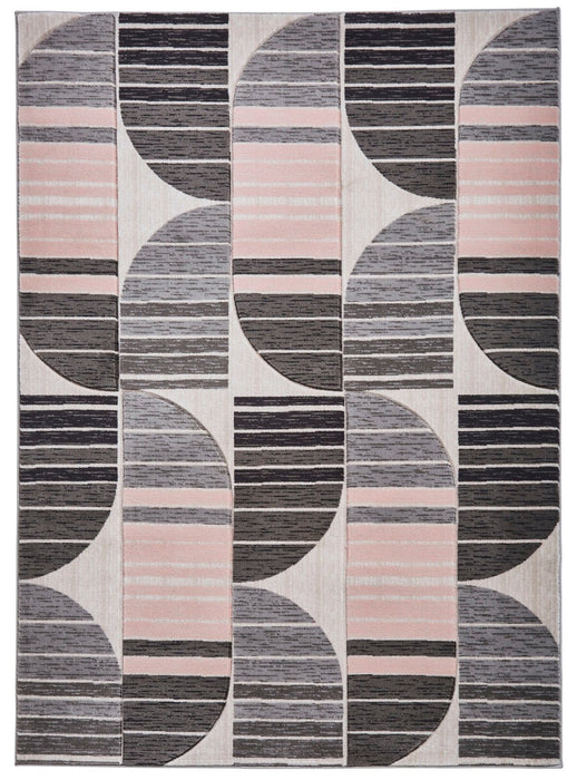 Pembroke HB33 Grey / Rose Rug