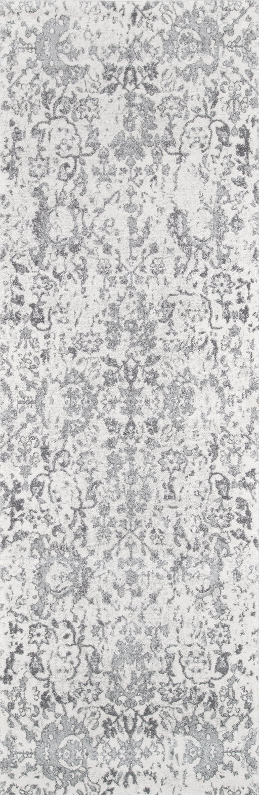 Peony Floral Area Rug Grey 150x240 cm