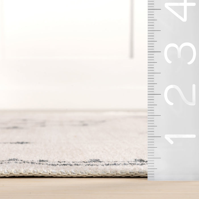 Persian Cream Washable Area Rug 120x180 cm