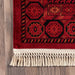 Persian Design Red Paneled Area Rug 160x230 cm