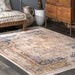 Tappeto Persiano con Frange in Blu 152x244 cm