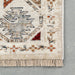 Persian Fringed Area Rug 160x230 cm Beige
