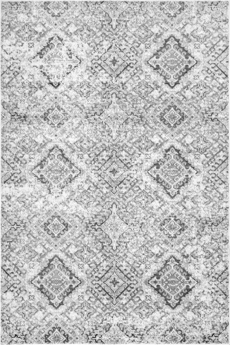 Persian Grey Area Rug for Living Room and Bedroom