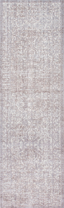Persian Grey Area Rug with Vintage Design