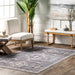 Persian Grey Washable Area Rug for Home Decor