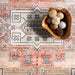 Persian Machine Washable Rug in Tan for Busy Homes